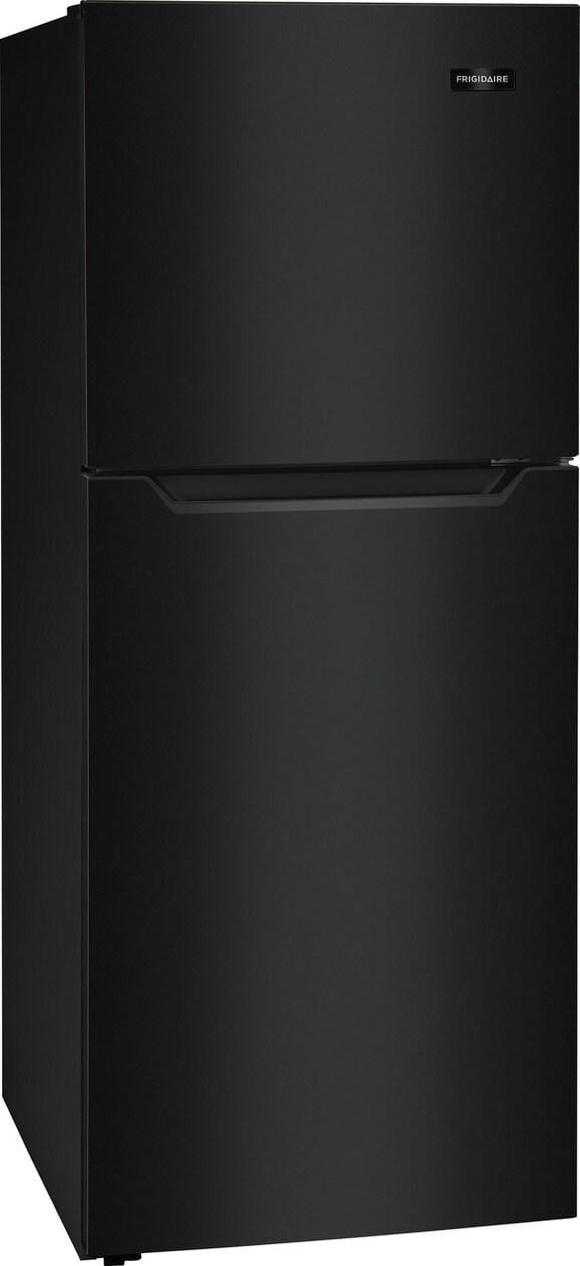 Frigidaire FFET1222UW 11.6 Cu. Ft. Top Freezer Apartment-Size Refrigerator. Black.