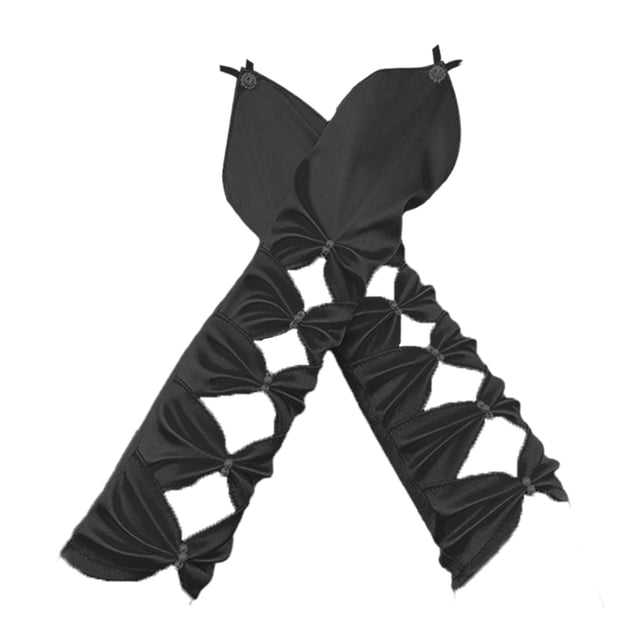 Guantes largos de satén Yuyangstore para fiesta de ópera 33 cm