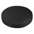 thumbnail image 1 of Stool Protective Cover Thick Elastic Barstool Seat Cushion Easy Installation Black Diameter 30cm For Friends Families 1Pcs, 1 of 1