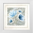 thumbnail image 1 of Shamp, Cindy 15x15 White Modern Wood Framed Museum Art Print Titled - Blue Flowers III, 1 of 4
