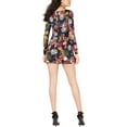 thumbnail image 2 of GUESS Womens Floral Print Romper Jumpsuit, Black, Small, 2 of 3