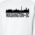 thumbnail image 3 of Inktastic Washington Dc City Skyline Adult Sweatshirt, 3 of 4