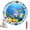 Round - 25.59 in, variant on Water Cat Toy, Cooling Mat for Dogs, Interactive Sensory Toy for Indoor, Outdoor Cats and Dogs, Thickened Non-Slip Pet Activity Pad