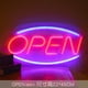 thumbnail image 2 of Led Abierto Letrero De Neón Lámpara De Modelado De Neón Alimentada Por Usb Lámpara Decorativa De Acrílico Ampliamente Utilizada Para La Decoración Del Hogar Sala De Estar Dormitorio Club Serendint HA013432-00, 2 of 6