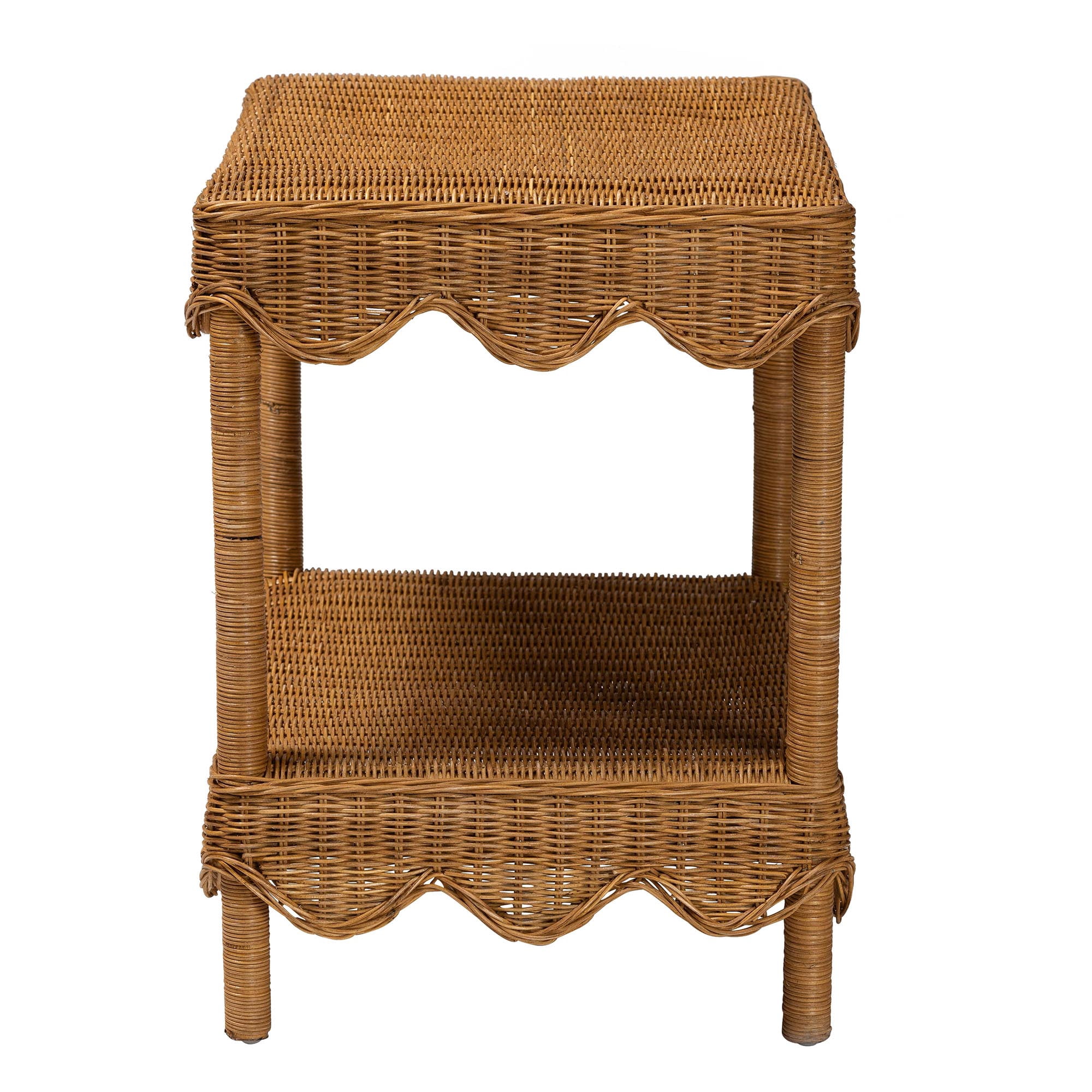 bali & pari Oteria Boho Side Table, Light Honey