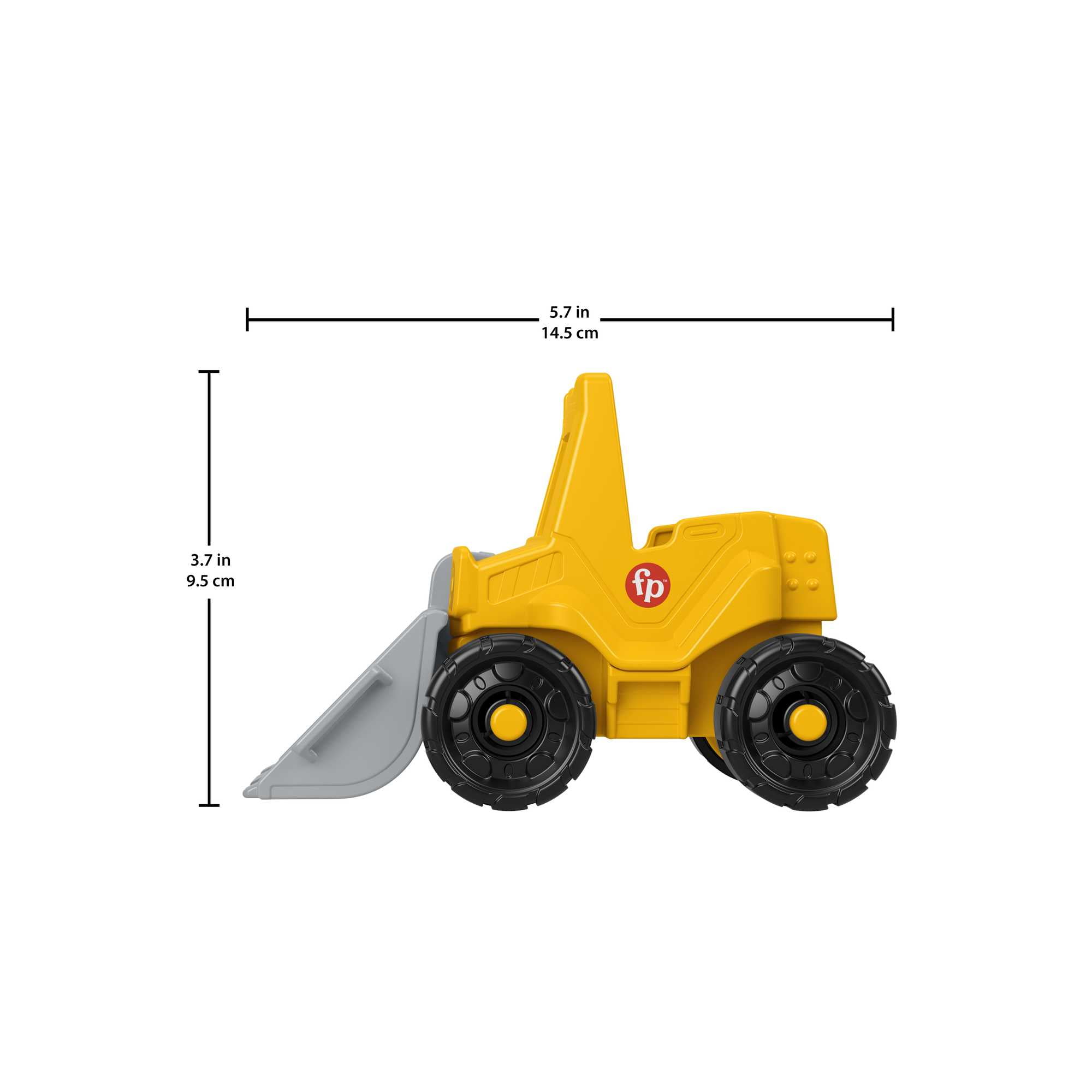 Fisher-Price Little People Bulldozer Toy - Fun Construction Vehicle For Toddlers & Kids - View #7