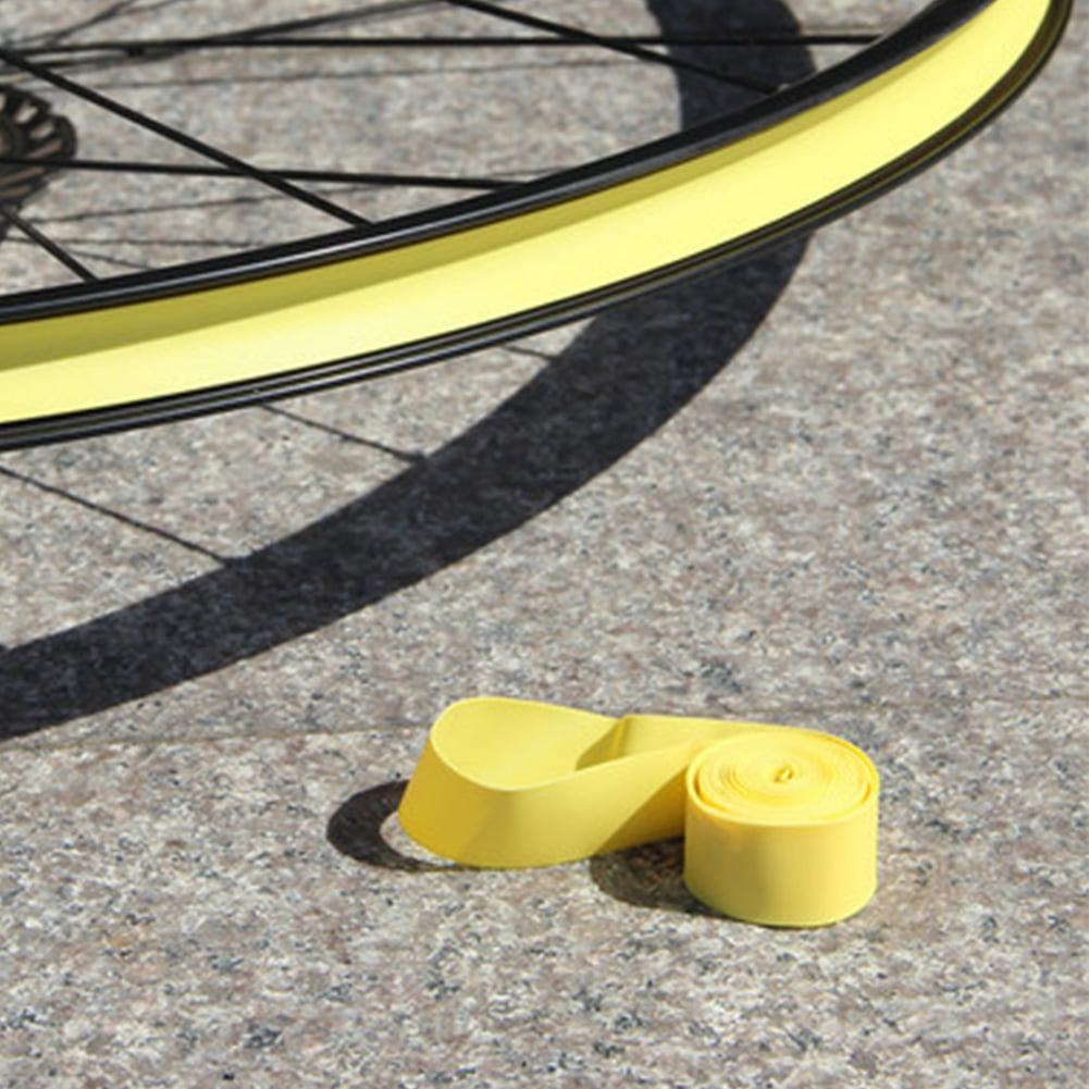 Details about   2Pcs PVC Bicycle Tire Rim Liner Anti Puncture Tape Mountain Bike Inner Tube Pad 