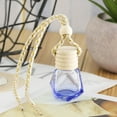 thumbnail image 4 of CxhicLuv Car Aromatherapy Bottle, Hangable Fragrance Vial Refillable, Cute, Versatile – Ideal for Car Interiors, Homes Fragrance Lovers, Drivers, Blue, 4 of 4