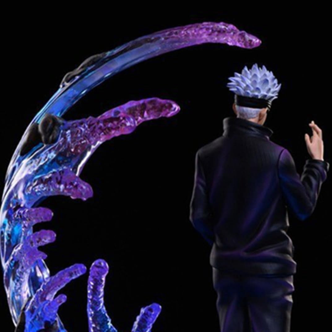 New Jujutsu Gojo Satoru (Luminescence Ver) Character Anime Model Statue Action Figures Desktop Ornament Popular Decorations Fan Souvenirs Creative Gift Collectable