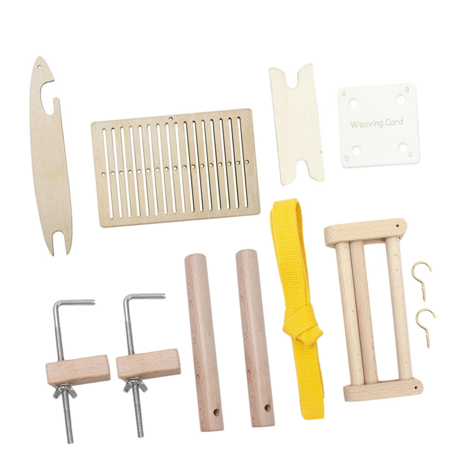 BLESIYA Peg Loom Jig Bracelet Maker Weaving Loom Pegs Yard Warping Weaving Loom Kits B