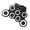 White, variant on Yihuala Foldable Electronic Rolls Up Drum Set Practice Pads with Foot Pedals and Sticks Digital Electric Drum Kits for Beginners