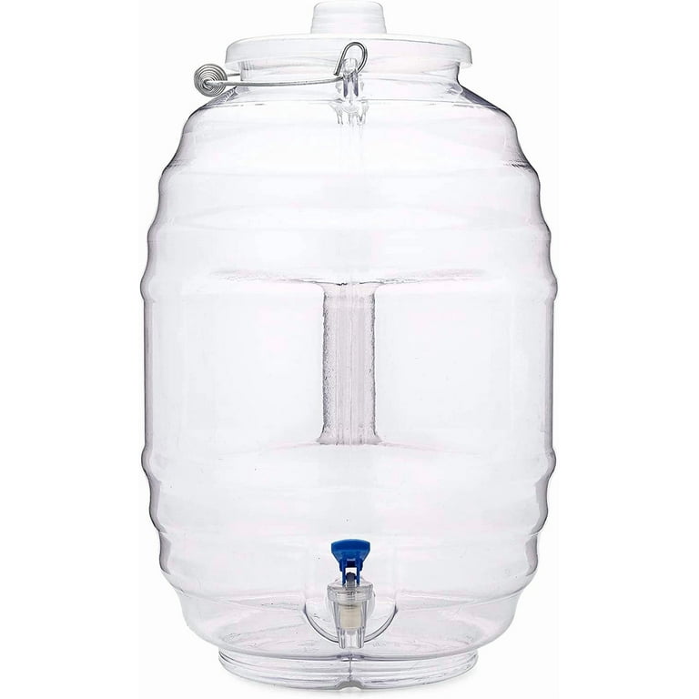 5 Gallon Jug with Spout-Mexican Vitrolero Tapadera Aguas Frescas
