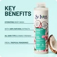 thumbnail image 5 of St. Ives Coconut Water & Orchid Body Wash, Hydrating Body Care with Tropical Fragrance, 22oz, 5 of 10