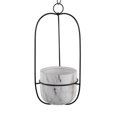 thumbnail image 1 of Flora Bunda CT1976E-MBL 4.25X4.25X4 Ceramic Hanging Pot, 1 of 1