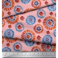 thumbnail image 3 of Soimoi Poly Georgette Fabric Brush Stroke Abstract Print Fabric by the Yard 42 Inch Wide, 3 of 3