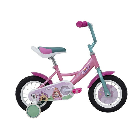 Bicicleta Veloci Princess Rodada 12 Rosa Infantil