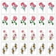 thumbnail image 1 of 24 hojas de tatuajes temporales variados para hombres y mujeres, juego de pegatinas de tatuajes temporales para el cuello del brazo, 1 of 6