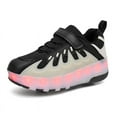 thumbnail image 3 of Kids LED Roller Skate Shoes with Wheel Light up Roller Shoes Kids Skates Sneakers Gift for Girls Boys Children, 3 of 19