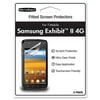 Fitted Screen Protectors Samsung Exhibit II 4G 3-Pack