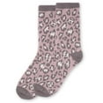 thumbnail image 2 of MeMoi Women's Leopard Super Soft Cozy Crew Socks - Mens - Male, 2 of 9