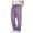 01-Purple, variant on Childrens Cargo Pants Fashion Casual Elastic Waist Drawstring Joggers Trousers Solid Color Loose Sports Pant with Pockets Purple 5 Years