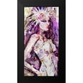 thumbnail image 2 of Grey, James 9x14 Black Modern Framed Museum Art Print Titled - Ice Flower, 2 of 5