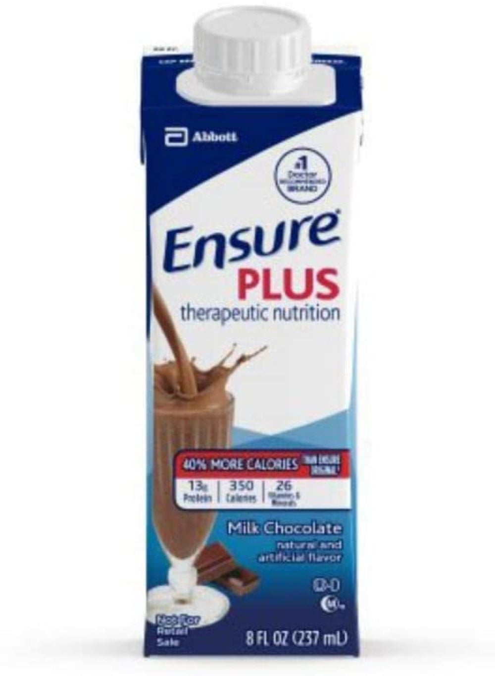 Ensure Plus Milk Chocolate Containers 24 X 8oz Case