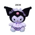 thumbnail image 1 of Muñeco de peluche de Sanrio para niños, juguete de 22/25cm con imagen de Anime, Kuromi Mymelody, Cinnamorol, almohada para regaloKuromi 24 Fivean Toy model, 1 of 2