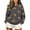 Dark Gray, variant on Sweatshirts for Women Long Sleeve Round Neck Ladies Rugby Print Casual Home Pullover Sweater