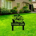 thumbnail image 3 of Handmadetneonsign Squirrel Metal With Stake, Squirrel Metal Name Sign Stake, Animal Metal Stake Decor, 3 of 5