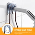 thumbnail image 6 of TINANA Hanging Shower Caddy, Rustproof Shower Shelf Racks Over Shower Head - No Drilling Bathroom Organizer for Shampoo with Soap Holder-Bronze, 6 of 6