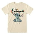 thumbnail image 1 of Lilo & Stitch T-Shirt Adulte Ohana Signifie Famille, 1 of 1