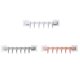 thumbnail image 3 of Billuyoard Feiqiong, nuevo, autoadhesivo, 6 ganchos de pared para baño, estante de plástico, ganchos para puerta de baño, estante sin taladro, gancho Juegos de accesorios de baño blanco Billuyoard JJ24796-01, 3 of 6