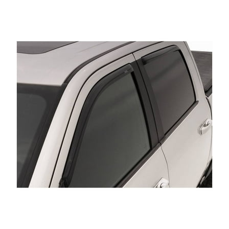 Auto Ventshade (AVS) by RealTruck In-Channel Ventvisor / Window Deflectors | Compatible with 2019-2024 Honda Passport, 4 pcs. | Smoke-194171