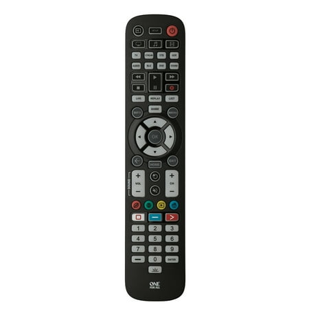 One For All URC3680 Essential 8-Device Antimicrobial Backlit Universal Remote