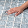 thumbnail image 3 of Addison Rugs Dream Shag Premium Machine Washable Transitional Lattice Sky Rectangle Rug, 9' x 12', 3 of 8