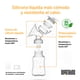thumbnail image 3 of Extractor Doble de Leche Materna Electrico Portatil Potente Marthing Extractor Electrico Doble de Leche, Potente pero Silencioso Libre de BPA Recargable 3 Modos Ajustables y Accesorios Marthing Store Profesional, 3 of 10