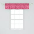 thumbnail image 2 of Ambesonne Rose Window Valance, Shades of Pink Romantic, 54" X 12", Pink, 2 of 3