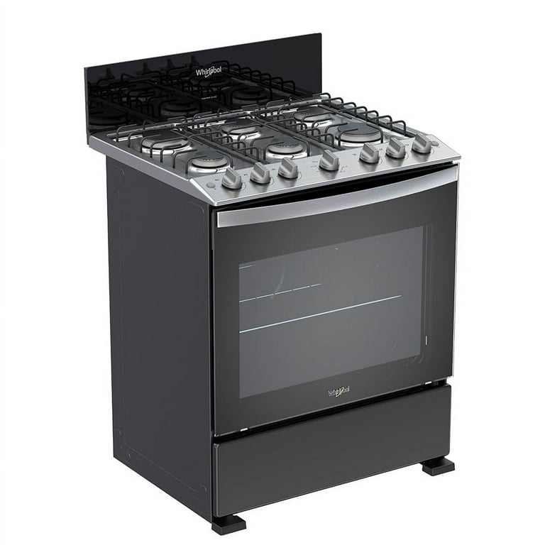 Whirlpool 30 in. Gas Cooktop in Stainless Steel with 5 Burners and