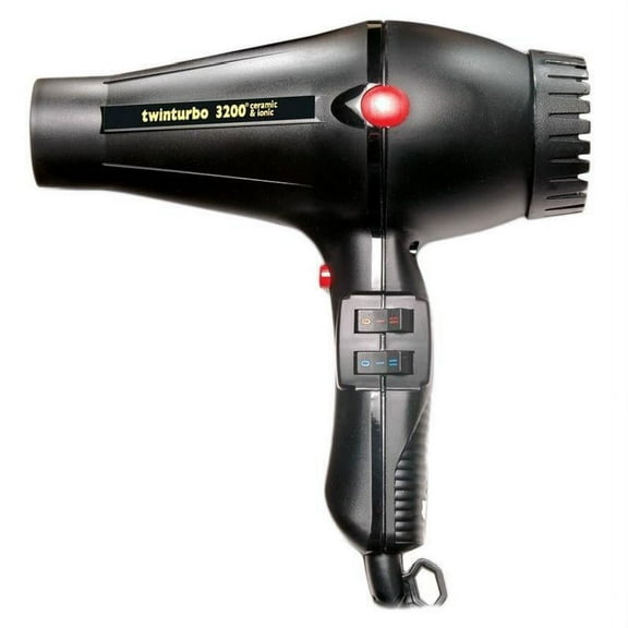 Twin Turbo Professional Powerful 1900 Watt Ultra Quiet Compact Lightweight Ceramic Ionic Premium Hair Dryer