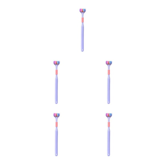 Soidarity Cepillos de de pelo para adultos de 3 lados para en el hogar, Hotel, viaje, cepillo de para hombres y Type8 NO8