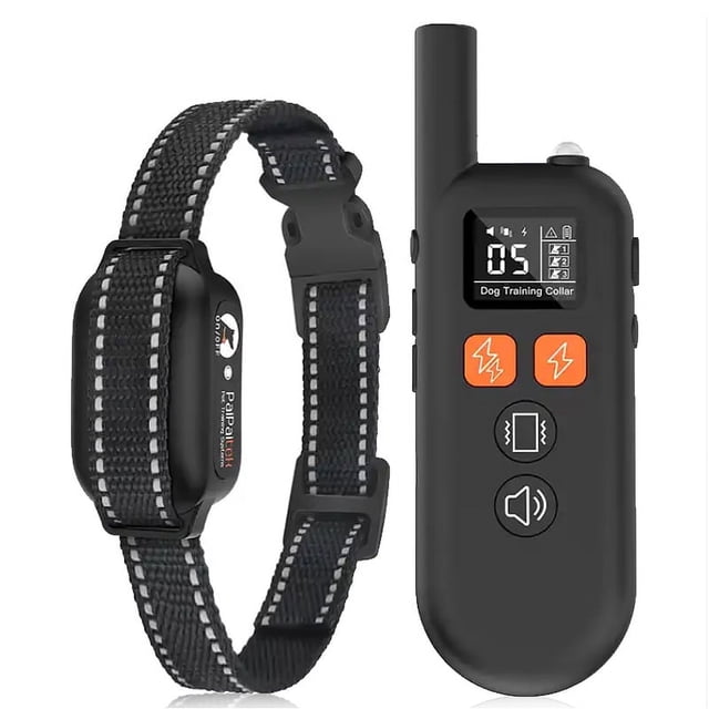 Paipaitek Dog Shock Collar With Beep Vibration Shock Mode,3280Ft Range Dog Training Collar with Remote,IPX7 Waterproof Dog Bark Collar for All Breeds of Dogs