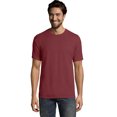thumbnail image 1 of Hanes Mens Big ComfortWash Garment Dyed Short Sleeve Tee, XL, Cayenne, 1 of 2