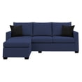 thumbnail image 2 of Sala Esquinera El Bazar Store Denver Azul marino, 200x140 cm, Lado derecho e Izquierdo, Lino nacional, Sofa, 2 of 10