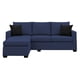 thumbnail image 2 of Sala Esquinera El Bazar Store Denver Azul marino, 200x140 cm, Lado derecho e Izquierdo, Lino nacional, Sofa, 2 of 10