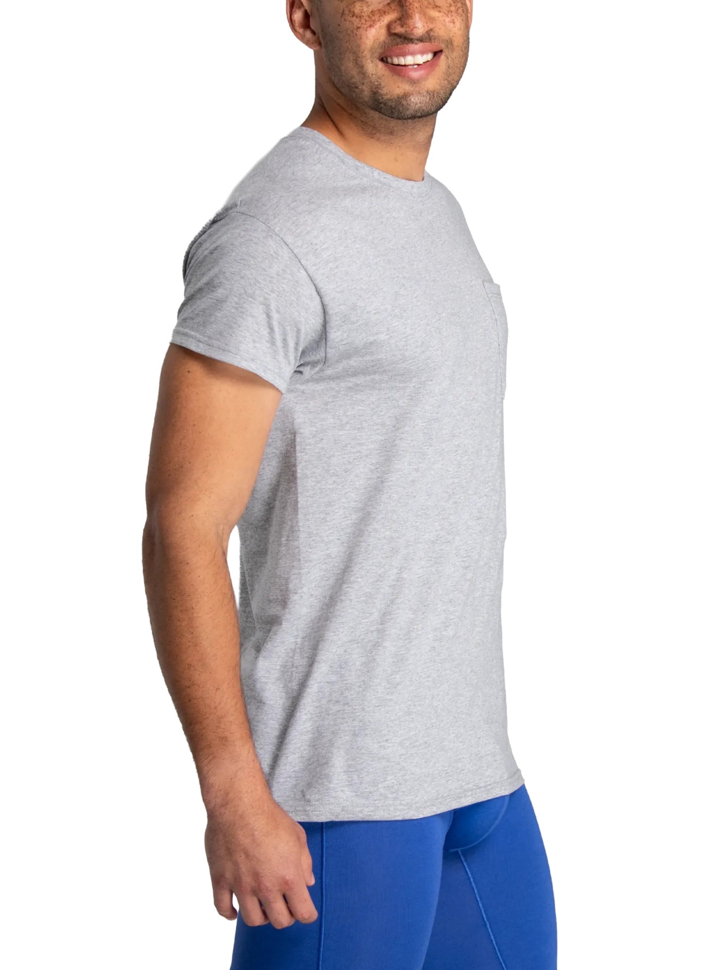 Fruit of the Loom Men's Assorted Fashion Pocket T-Shirts, 6 Pack