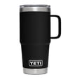 thumbnail image 3 of YETI Rambler Taza de viaje de 20 oz, acero inoxidable, aislada al vacío con tapa Stronghold, color negro, 3 of 5