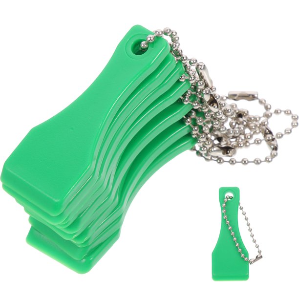 MERRYHAPY 10Ud Rascador De Tarjetas Para Lotería Compacto Y Ligero Con Resistente Y Keychain