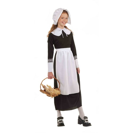 Pilgrim Girl Thanksgiving School Project Costume Kit