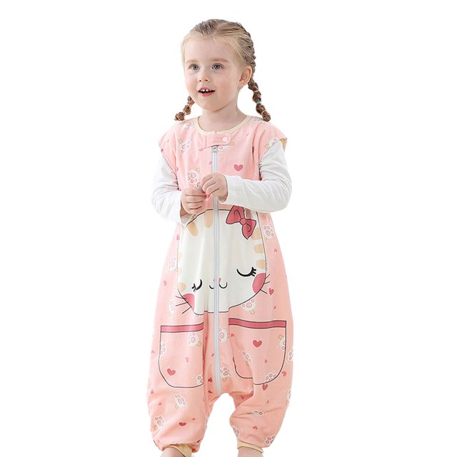 Toddler Sleep Sack with Feet , Four Season Baby Wearable Blanket